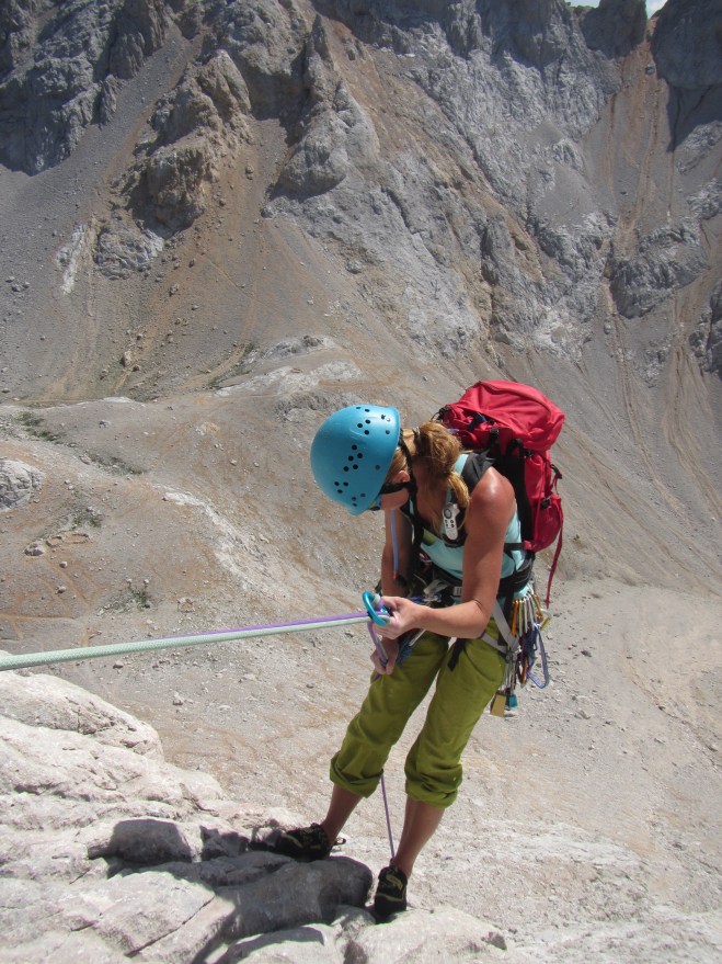 Tidlig, men nødvendig. Retur før det dårlige været tar oss..