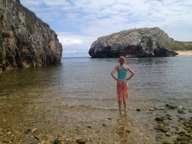 Line ser etter bølger